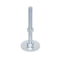 GN 40 Levelling Feet Steel Zinc-Plated